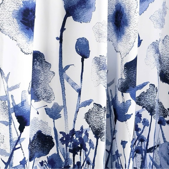 The Curated Nomad Luminet Flora Room Darkening Window Curtain Panel Pair… - Picture 5 of 8